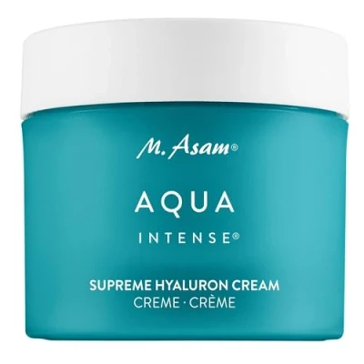 Abbildung von M. Asam AQUA INTENSE Supreme Hyaluron Cream (100 ml) Parfümfreie Feuchtigkeitscreme mit Hyaluron, 120h Feuchtigkeitskomplex, Anti Falten Effekt, leichte Textur