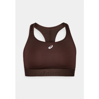 Abbildung von Asics ROAD Compression BRA Sportbh mit starker Stützkraft, Damen, Größe: XS, Coffee/taupe grey