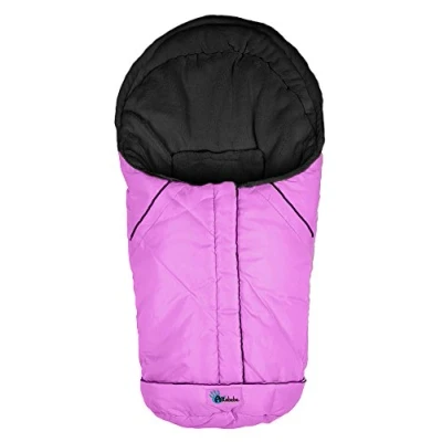 Abbildung von Altabebe AL2003 37 Winterfußsack Nordic Kollektion für Babyschale und Car Seat, Gruppe 0+, pink schwarz