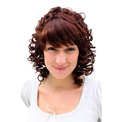 Abbildung von WIG ME UP 2213 33 Perücke brünett schulterlang Locken viktorianisch