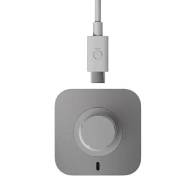 Abbildung von Oura Ring 4 Ladegerät Grau Größe 9 Ladestation und USB C Kabel Lädt Ihren Smart Akku für bis zu 8 Tage auf