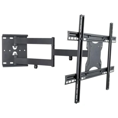 Abbildung von NEG Profi Universal TV Wandhalterung Extender 6012 (schwarz) Schwenk , neig und ausziehbar, Full Motion (bis max. VESA 600x400 45kg)