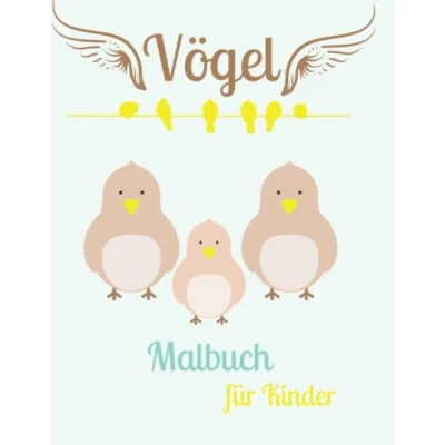 Abbildung von Vögel Malbuch für Kinder: 49 einzigartige und lustige Bilder von Vögeln mit schönen Vögeln, Kolibris, mehr.: Kinder ... Tukane Papageien Designs Vogelliebhaber
