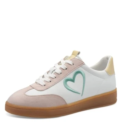 Abbildung von Marco Tozzi Guido Maria Kretschmer Sneaker low, Damen, Größe: 40, White/powder Schuhe