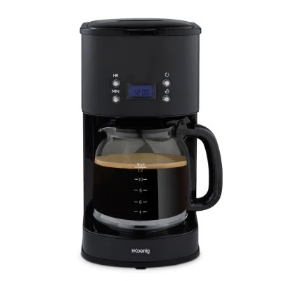 Abbildung von MG32 programmierbare Kaffeemaschine, 1,5L, Edelstahlgehäuse, 1000W, abnehmbarer Filterhalter, Glaska