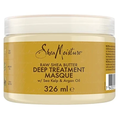Abbildung von Sheamoisture SHEA Moisture RAW Butter Retention DEEP Treatment Haarkur, Größe: 326 ml,