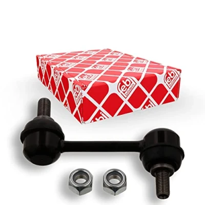 Abbildung von febi BILSTEIN 33914 Koppelstange Hinterachse links, rechts 85 M10 x 1,25 Plus mit selbstsichernder Mutter Stahl silber MAZDA: MX 5 3