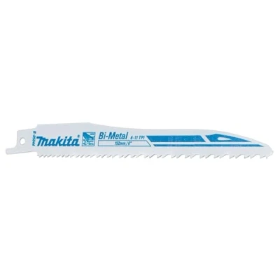 Abbildung von Makita Säbelsägeblatt 5 Stück Länge: 152 mm Breite: 18 für DJR183RT1J, DJR183Z, JR3051TK, JR3070CT
