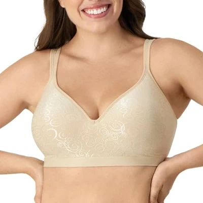 Abbildung von Bali Damen Comfort Revolution Wire Free Bras, Nude Swirl, 80E EU