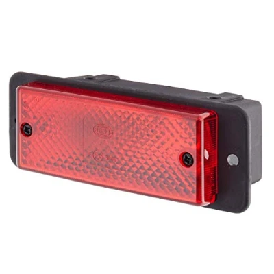 Abbildung von HELLA Nebelschlussleuchte Halogen 12V Anbau Lichtscheibenfarbe: rot Stecker: Flachstecker rechts/links 2NE 006 609 197
