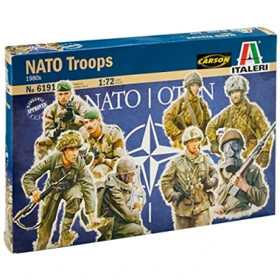 Abbildung von 1:72 NATO Troops contains 48 figures
