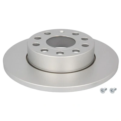 Abbildung von ABE C4W011ABE P Bremsscheibe Hinterachse 256 12 9 112 voll beschichtet hochgekohlt VOLKSWAGEN: GOLF 5 Schrägheck, 6, Touran I