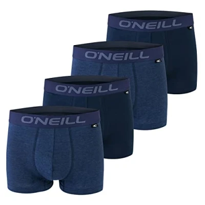 Abbildung von O&#039;Neill Herren Basic Boxer Short Sport Unterwäsche für alle Anlässe im 2er Set Blau Melange M