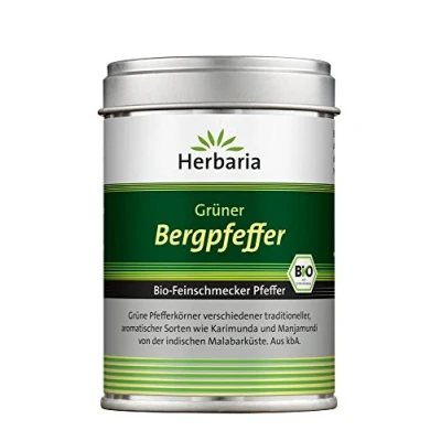 Abbildung von Herbaria Bergpfeffer grün, 1er Pack (1 x 40 g Dose) Bio