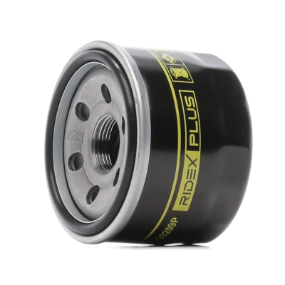 Abbildung von RIDEX PLUS 7O0209P Ölfilter mit einem Rücklaufsperrventil Anschraubfilter SMART: Fortwo II Coupe, Cabrio, III Coupe