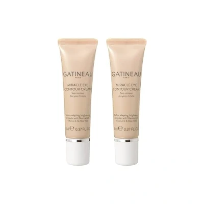 Abbildung von Gatineau Perfection Ultime Miracle Augenkonturcreme, kaschiert Augenringe, spendet Feuchtigkeit mit Hyaluronsäure und Vitamin E (2 x 11 ml)