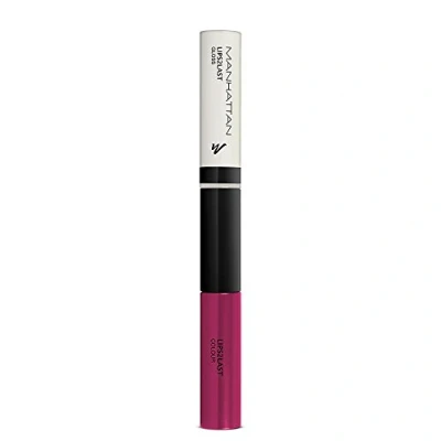 Abbildung von Manhattan Lips2Last Colour&amp;Gloss, Lippenfarbe und Lipgloss in einem, Farbe Pink Berry 46T, 1 x 8ml