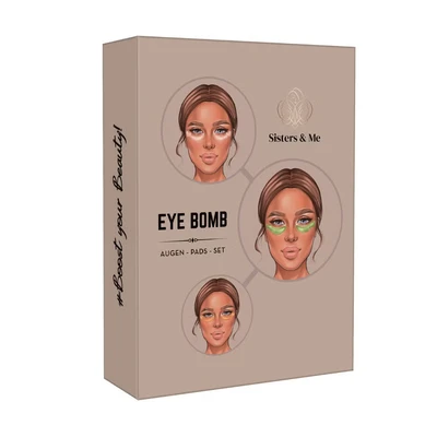 Abbildung von Sisters &amp; Me Augenpads All in One Set 3x Feuchtigkeit, Anti Aging, Erfrischung, 9 tlg.