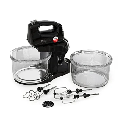Abbildung von SMAPP Handmixer mit 2 Schüsseln Schwarz
