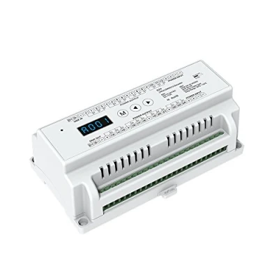 Abbildung von 24 CH Constant Voltage DMX512 Decoder Din Rail Mounted Channel 24ch RGB Controller Dimming DC 5 24V