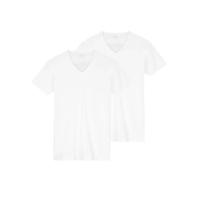 Abbildung von Dstrezzed Eastwood 2 PACK Vneck Unterhemd/shirt, Herren, Größe: Small, White