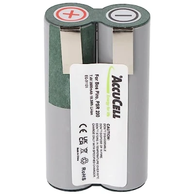 Abbildung von Akku kompatibel mit Bosch Prio PSR 200 Li ion 7,2 7,4 Volt 2600mAh 19,3Wh