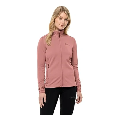 Abbildung von Jack Wolfskin Kolbenberg FZ W Fleecejacke, Damen, Größe: Large, Blush powder