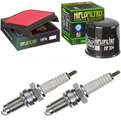 Abbildung von Luftfilter Ölfilter Zündkerzen für XL 1000 VA Varadero ABS Baujahr 2004 2013 Servicekit Wartungskit