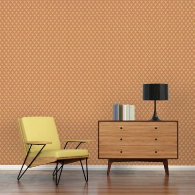 Abbildung von A.S. Création Vliestapete &quot;Retro Chic Grafik Tapete Mustertapete Retro 3D&quot;, matt, Vintage für Schlafzimmer Küche Wohnzimmer Design