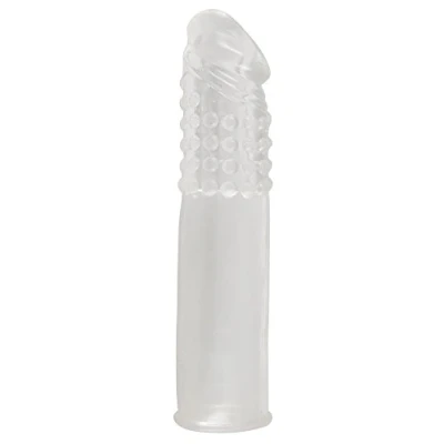 Abbildung von Penishülle, 17,5 cm, transparent