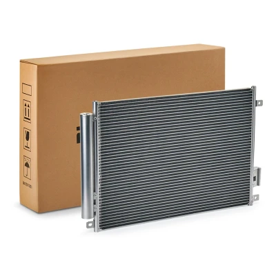 Abbildung von RIDEX 448C0069 Klimakondensator mit Trockner 11,8 8,8 Aluminium R 134a 370 FIAT: 500 C Cabrio, Schrägheck, Panda III Schrägheck