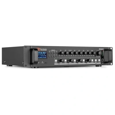 Abbildung von Power Dynamics PDV360MP3 100 V 4 Zonen Verstärker mit u. a.