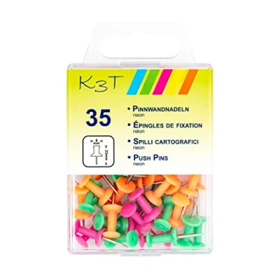 Abbildung von TSI 48356 Pinnwandnadeln &quot;NEON&quot;, 35er Packung