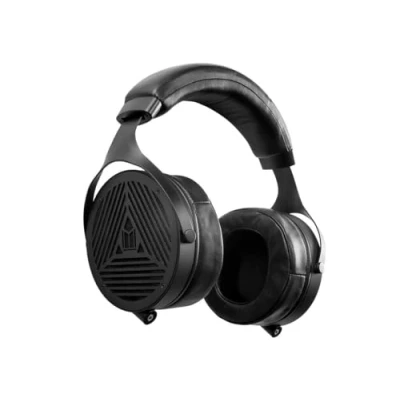Abbildung von Monolith M1070 Over Ear Kopfhörer mit offenem Rücken, leicht, gepolsterter Kopfbügel, Plüsch und abnehmbare Ohrpolster, 106 mm Planar Treiber, 60 Ohm, Schwarz