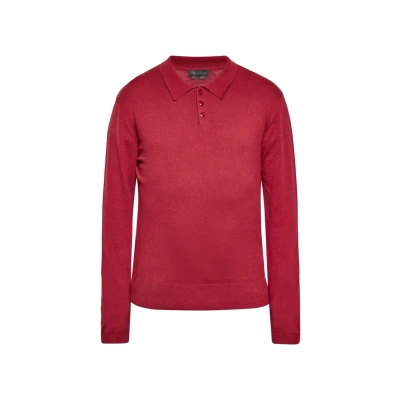 Abbildung von Dreimaster Pullover Männer weinrot