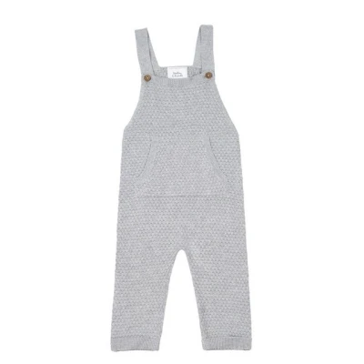 Abbildung von Stellou &amp; friends Latzhose Strick grau/blau