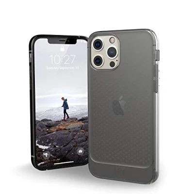 Abbildung von Apple iPhone 12 Pro Hülle Silikon UAG Soft Case/Backcover Handyhülle Schwarz Shockproof/Stoßfest
