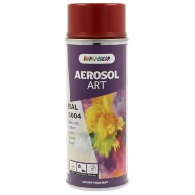 Abbildung von Dupli Color 732973 AEROSOL ART RAL 3004 purpurrot glänzend 400 ml