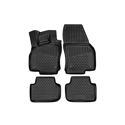 Abbildung von LEMENT Auto Fußmatten Passgenaue 3D für AUDI Q3, Mk2 (F3) (Q3 SportBack), 2018 &gt;, 4 tlg., Q3 PkW, Passform