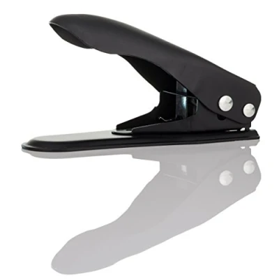 Abbildung von Dual Sim Stanze Karten Adapter Set (Nano, Micro, Standard) für Handy, Smartphone und Tablet Schwarz