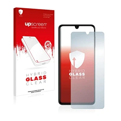 Abbildung von upscreen Schutzglas für Samsung Galaxy A22 4G Schutzfolie, Glas Folie [Klar, 9H Panzerschutz, Anti Fingerprint]