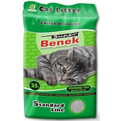 Abbildung von Certech Super Benek Standard Green forest Klumpige Katzenstreu 25 l (20 kg)