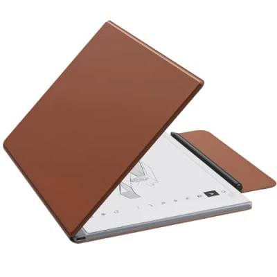 Abbildung von MoKo Hülle für Remarkable Tablet 2 10,3 Zoll 2020, Ultradünne Magnetische mit Breitem Stiftschutzverschluss Schutzhülle Case 2, Braun