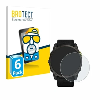Abbildung von BROTECT Entspiegelungs Schutzfolie für Garmin Enduro 3 (6 Stück) Matte Displayschutz Folie, Anti Reflex, Fingerprint
