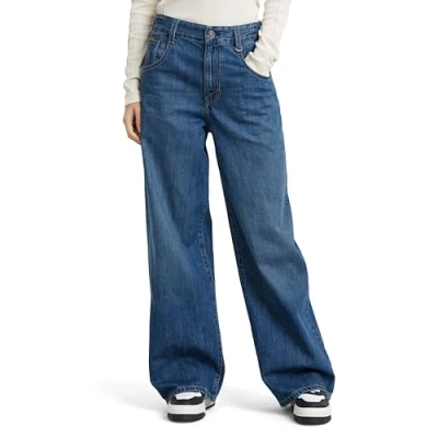 Abbildung von G Star Women&#039;s Skater High Loose Jeans, Blau (Worn in Sentry Blue D25286 D536 G334), 27W x 30L