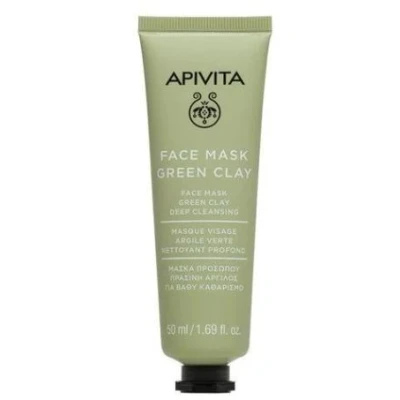 Abbildung von Apivita Maske Face Care Masks &amp; Scrubs Mask with Green Clay 50 ml