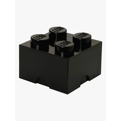 Abbildung von LEGO® Aufbewahrungsbox Schwarz 25x25x18 cm