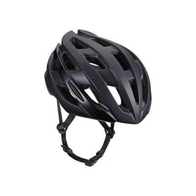 Abbildung von BBB Cycling Unisex Adult Fahrradhelm Hawk Damen und Herren Aerodynamisch 21 Luftschlitze Rennrad BHE 151 Schwarz M (54 58 cm), matt black, 58cm)