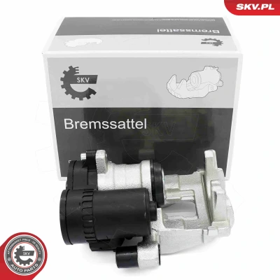 Abbildung von ESEN SKV 56SKV554 Bremssattel Grauguss Hinterachse rechts mit Elektromotor für Fahrzeuge elektrischer Feststellbremse