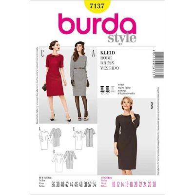 Abbildung von Burda Muster 7137